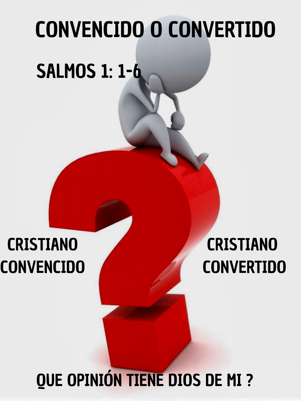 CONVENCIDO O CONVERTIDO